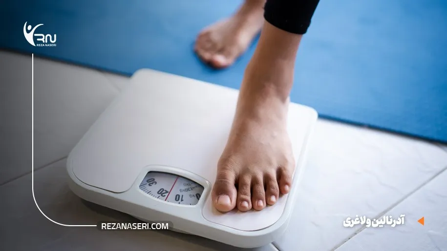 آدرنالین و لاغری